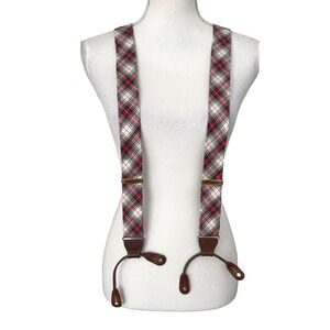 Ferrell Reed Suspenders Tartan Plaid